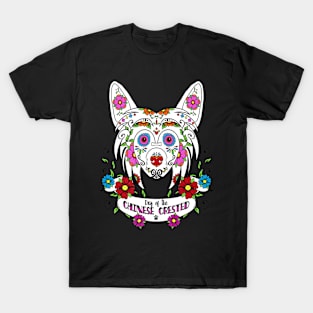 Chinese Sugar Skull Design T-Shirt